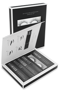 Wimpernverlängerung-Set zum Selbermachen